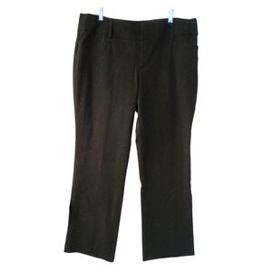 Women's Nine West Black Bootcut Pants Size 16S